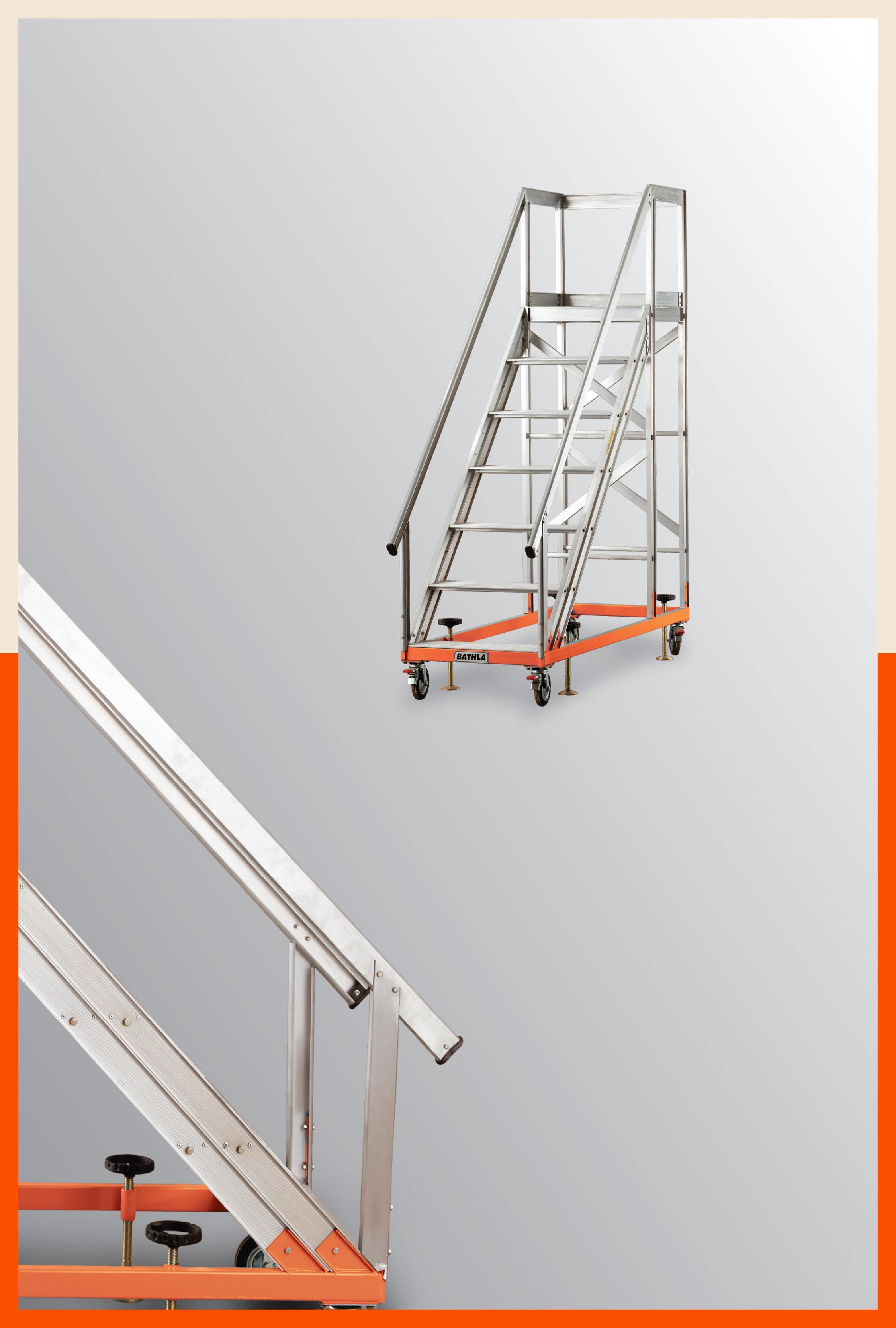Body Shop Ladder Aluminium Industrial Ladders Available At Bathla Online Store. – Bathla ...