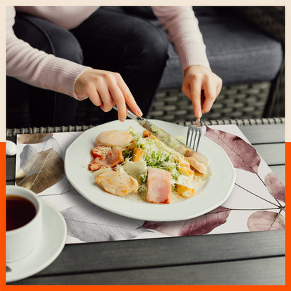 Polypropylene Table Mats & Coasters for Dining Table at Home (LAMINA - Set of 6)