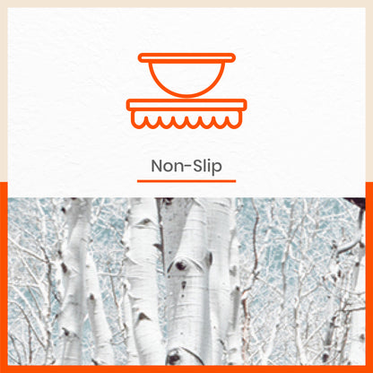 Polypropylene Table Mats & Coasters for Dining Table at Home (BIRCH - Set of 6)