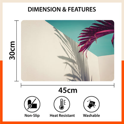 Polypropylene Table Mats & Coasters for Dining Table at Home (UMBRA - Set of 6)
