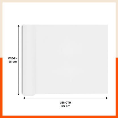 Vega Multipurpose Diamond Texture Shelf Liner | Transparent ( 45cm X 150cm 380 GSM Pack of 3 )