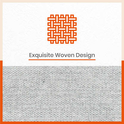 Vera Premium Jute Table Mats / Placemats for Home Dining Table | (Grey - Set of 6 - 45cm x 30cm)