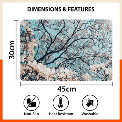 Polypropylene Table Mats & Coasters for Dining Table at Home (Hawthorne - Set of 6)