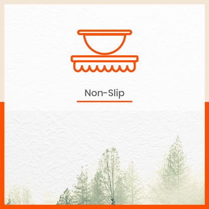Polypropylene Table Mats & Coasters for Dining Table at Home (Evergreen - Set of 6)