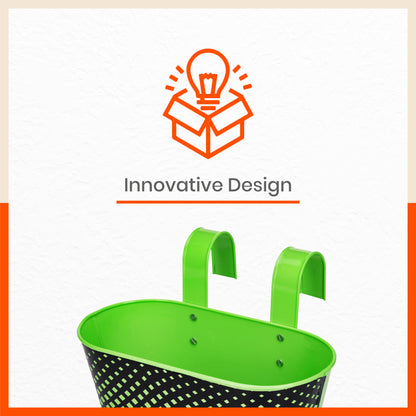 DIA Hanging Metal Pot Holders / Planters for Home / Balcony / Garden | Grass