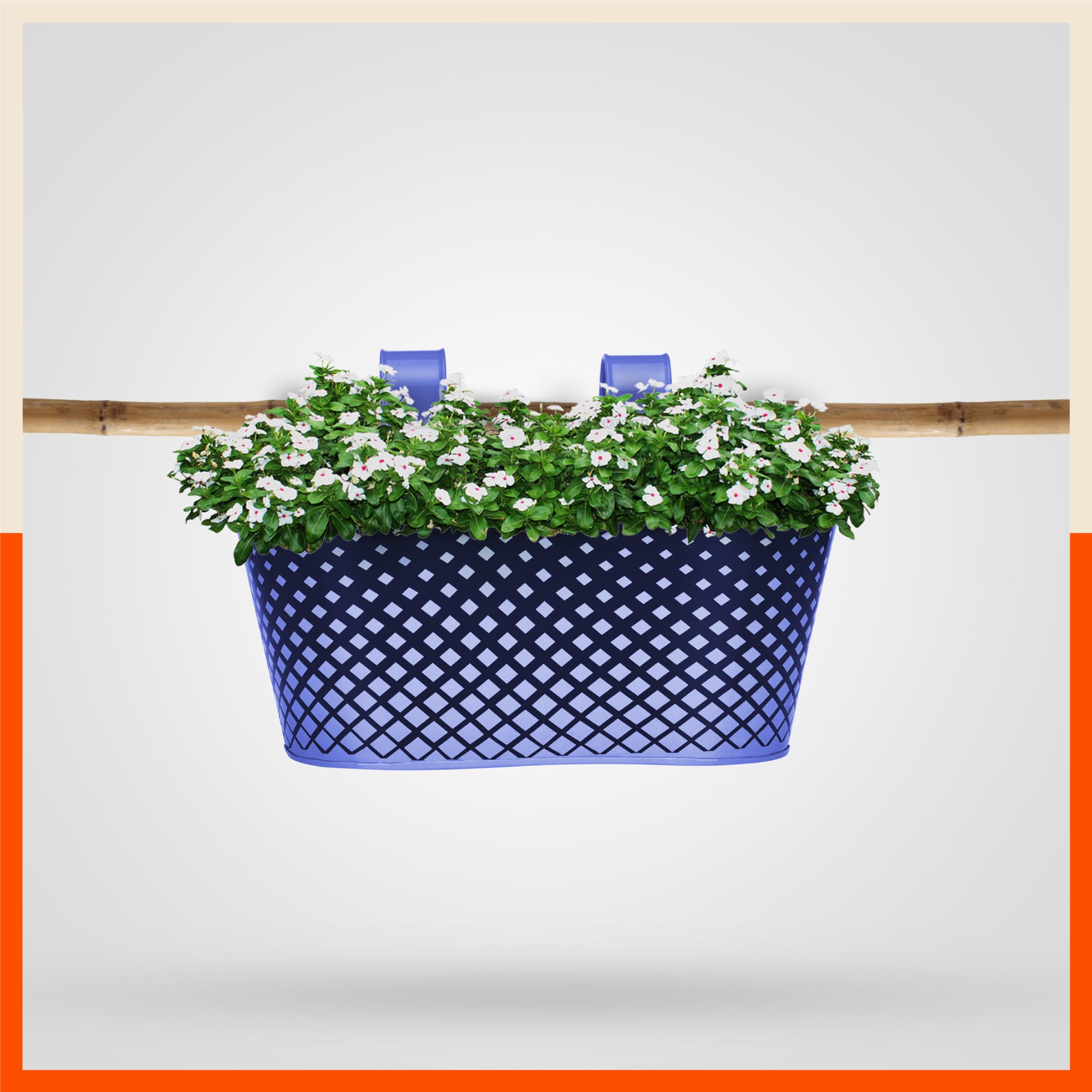 DIA Hanging Metal Pot Holders / Planters for Home / Balcony / Garden | Lavender