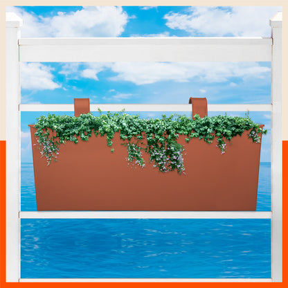 LEA Hanging Metal Pot Holders / Planters for Home / Balcony / Garden | Terra