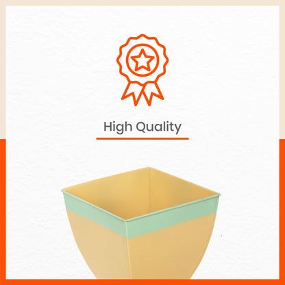 MYLA Metal Square Planters / Pots for Home / Garden /  Balcony | Medium – Mynt & Tea