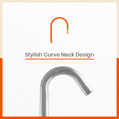 Aquila Sink Mountable Swan Neck Tap For Kitchen/Bathroom