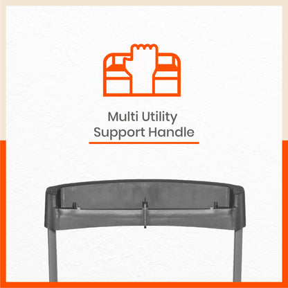 Bathla Boost Pro 3 - Step Foldable Steel Ladder For Home