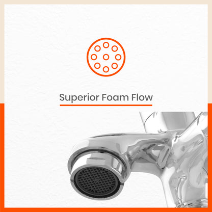 Aquila Wall Mountable Bib 2 Way Tap With Flange For Kitchen/Bathroom