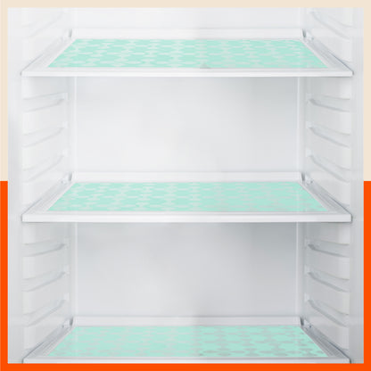 VIDA Multipurpose Abstract Texture Fridge Mats |Teal (45 cm X 30 cm 425 GSM)