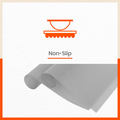 VIDA Multipurpose Translucent Texture Fridge Mats |Grey (45 cm X 30 cm 425 GSM)