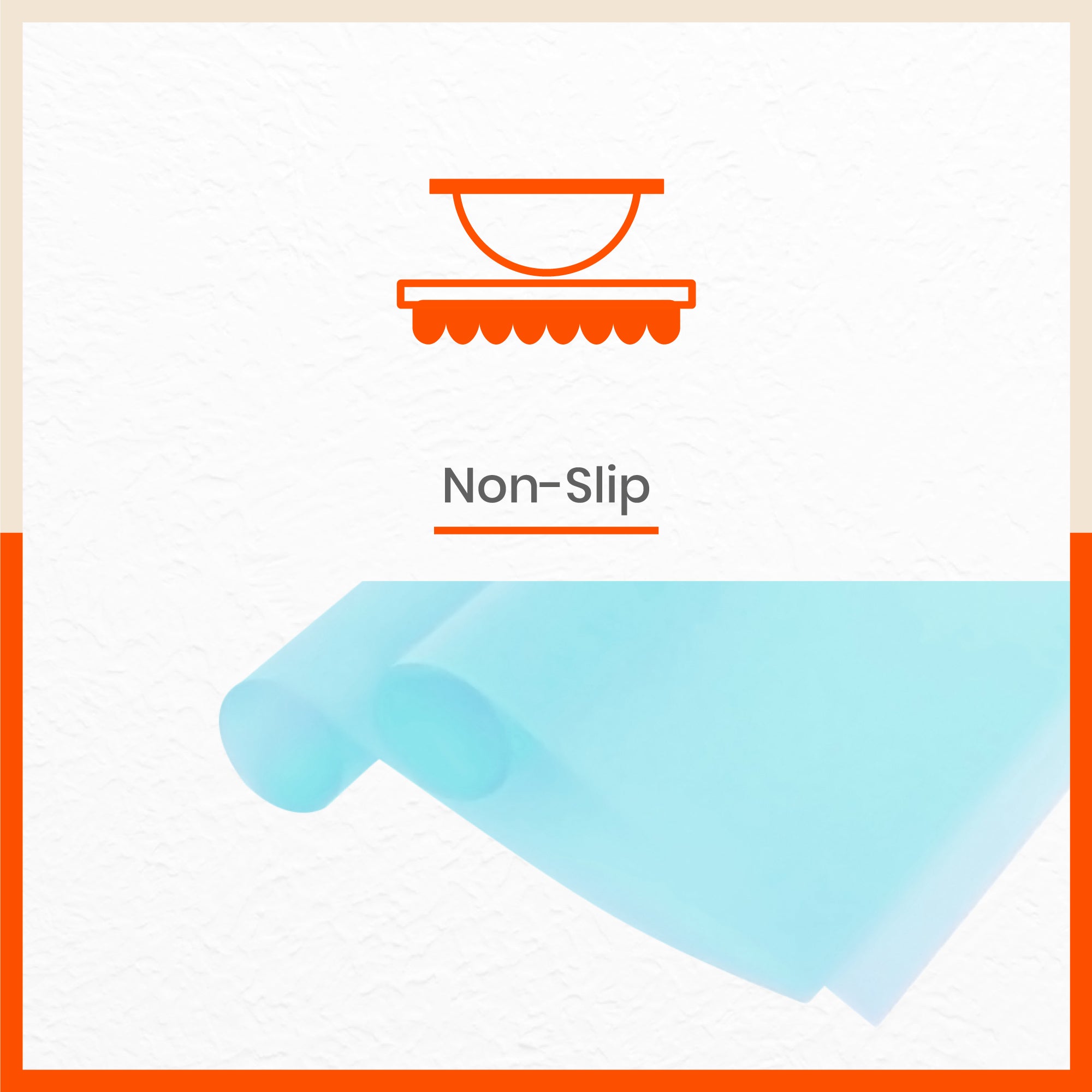VIDA Multipurpose Translucent Texture Fridge Mats |Teal (45 cm X 30 cm 425 GSM)