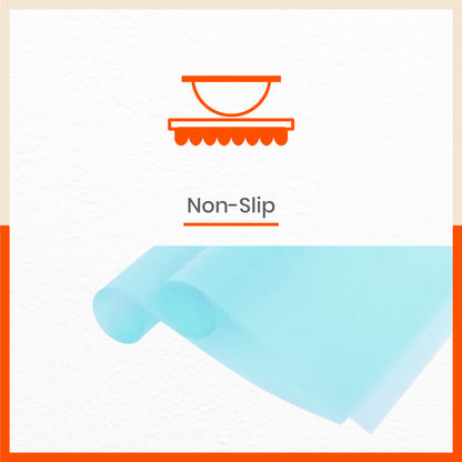 VIDA Multipurpose Translucent Texture Fridge Mats |Teal (45 cm X 30 cm 425 GSM)
