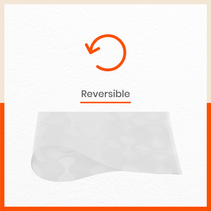 VIDA Multipurpose Translucent Texture Fridge Mats | White (45 cm X 30 cm 425 GSM)