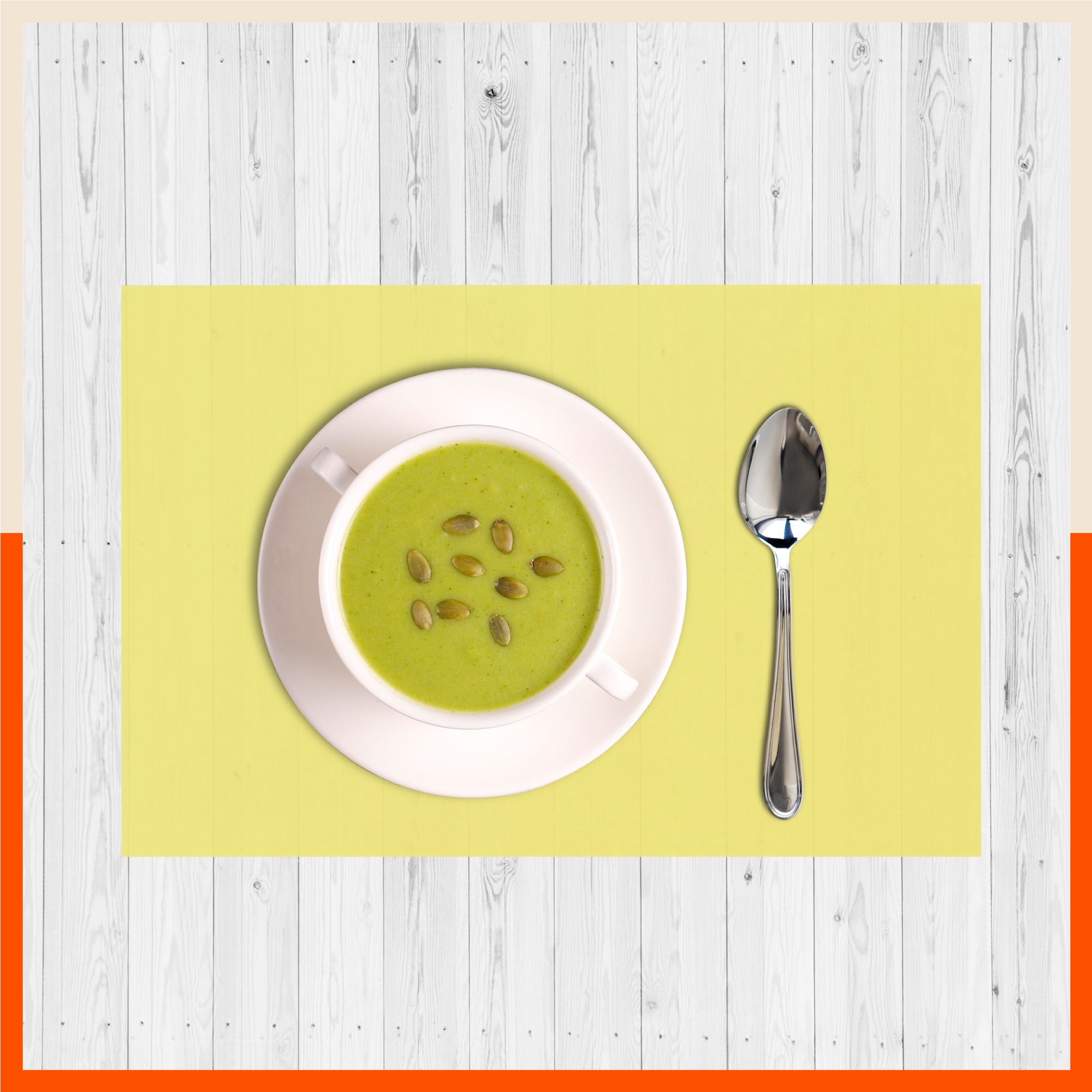 VIDA Multipurpose Translucent Texture Fridge Mats |Yellow (45 cm X 30 cm 425 GSM)