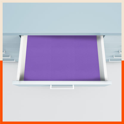 Vega Multipurpose Diamond Texture Shelf Liner | Purple ( 45cm X 150cm 380 GSM Pack of 3 )