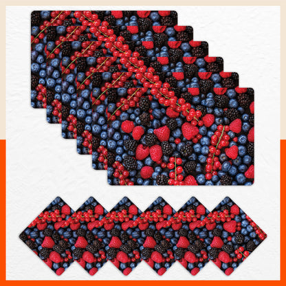 Polypropylene Table Mats & Coasters for Dining Table at Home (Pome - Set of 6)