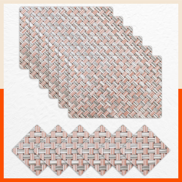 Polypropylene Table Mats & Coasters for Dining Table at Home (Modello ...