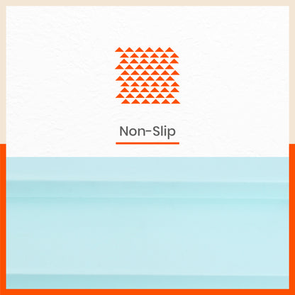 Stomo Taro Multipurpose Shelf Organizer for Home | Baby Blue - Set of 2