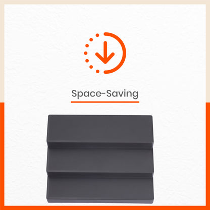 Stomo Taro Multipurpose Shelf Organizer for Home | Smoke & Skin